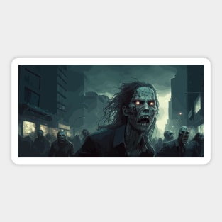 Zombie Swarm Sticker